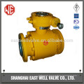 Hard metal ball valve